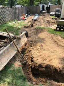 Drainage Contractors NJ for Yards Driveways & Parking Lots