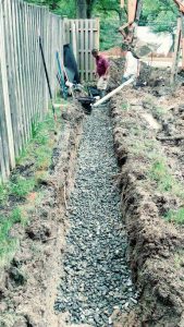 NJ drainage contractors tailor a drainage efficient solution